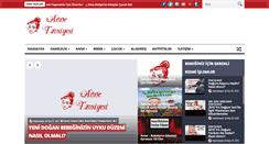 Desktop Screenshot of annetavsiyesi.com